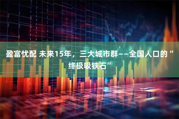 盈富忧配 未来15年，三大城市群——全国人口的“终极吸铁石”